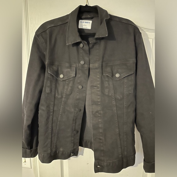 Black Denim Jacket - Picture 1 of 2